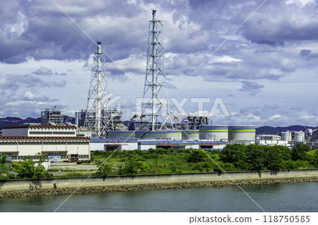 Tamashima Harbor Island Chugoku Electric Power Tamashima Power Plant Kurashiki City, Okayama Prefecture 118750585