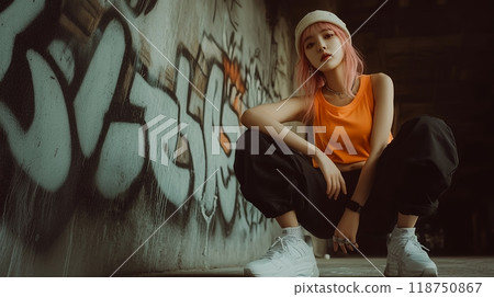 街舞者的女人 118750867