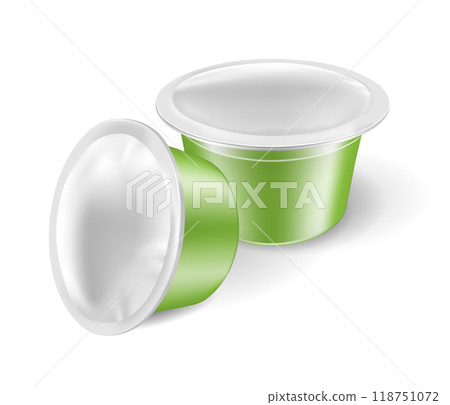 Green coffee capsules for coffee machines 118751072