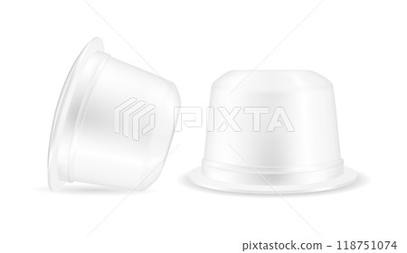 Coffee capsules for coffee machines 118751074