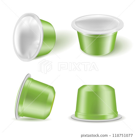 Coffee capsules for coffee machines 118751077
