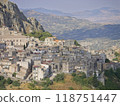 View on Caltabellotta in the south of Sicily, Italy 118751447