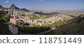 View on Caltabellotta in the south of Sicily, Italy 118751449