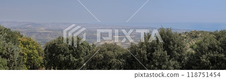 View on Ribera in the south of Sicily, Italy 118751454