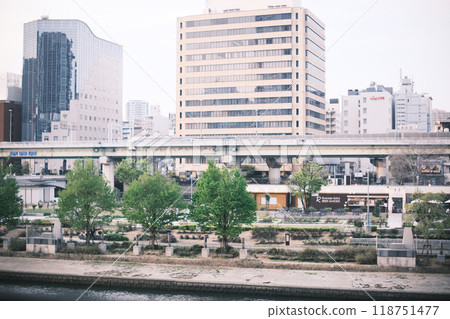 中之島的街道 118751477