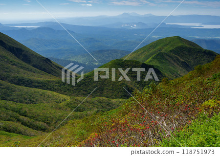 Climbing Mount Shari, one of the 100 famous mountains in Hokkaido, Eastern Okhotsk Climbing Mount Shari, one of the 100 famous mountains in Hokkaido, Eastern Okhotsk 118751973