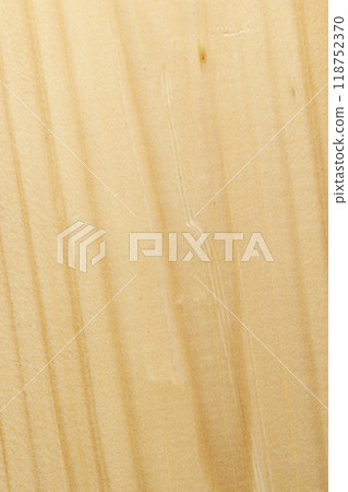 edged board made of pine wood for construction works 118752370