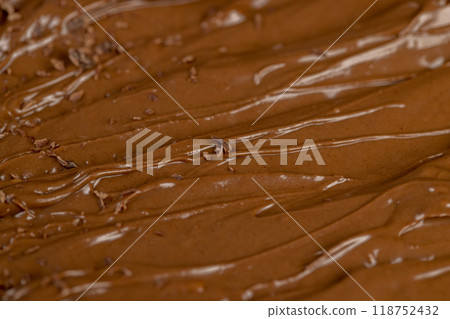 sweet pasta with cocoa and cocoa butter 118752432