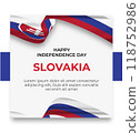 social media post templates with the theme of world countries' independence day 118752986