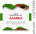 social media post templates with the theme of world countries' independence day 118752988