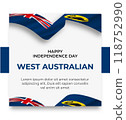 social media post templates with the theme of world countries' independence day 118752990