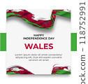 social media post templates with the theme of world countries' independence day 118752991