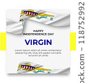social media post templates with the theme of world countries' independence day 118752992