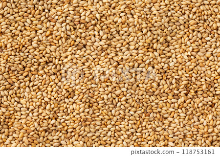 White sesame 118753161