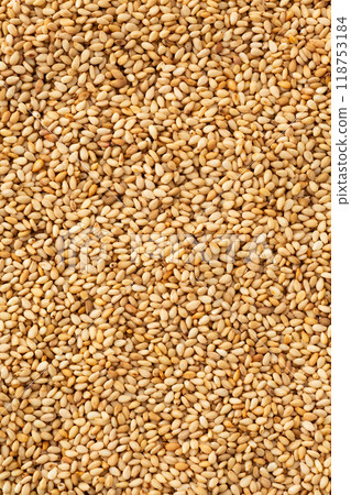 White sesame 118753184