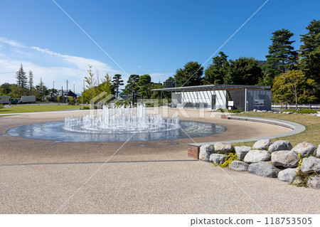 長野市城山公園的噴泉 118753505