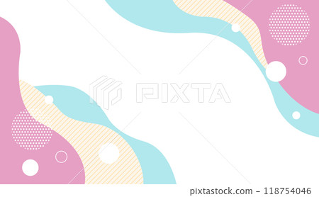 Abstract background material composed of curves and circles 118754046