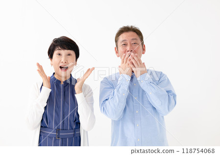 Amazing senior couple Amazing senior couple 118754068