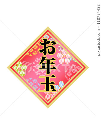 Decorative lettering material 118754458