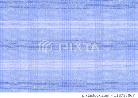 closeup of the blue gingham cloth texture background 118755067