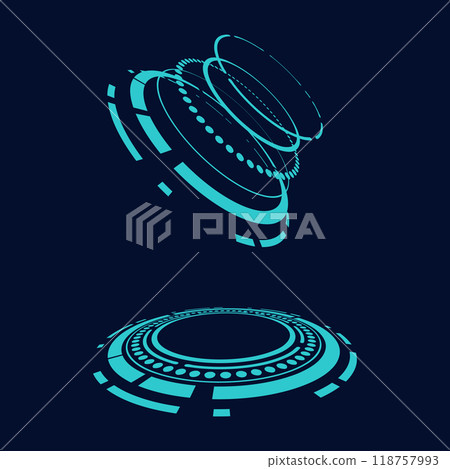 sci fi circle frame modern user interface element Technology futuristic sci fi circle frame modern user interface element Technology futuristic 118757993