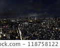 Night view of Tokyo 118758122