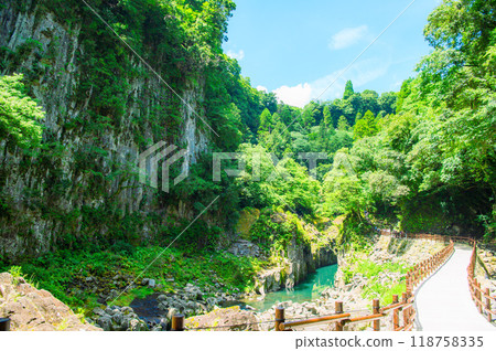 Takachiho Gorge of Midsummer 118758335
