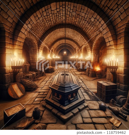 House with a fireplace 118759462