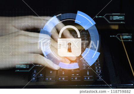 Cybersecurity Concepts, Data Security and Encryption, Secure Access to User Personal Data, Secure Internet Access, Cybersecurity 118759882