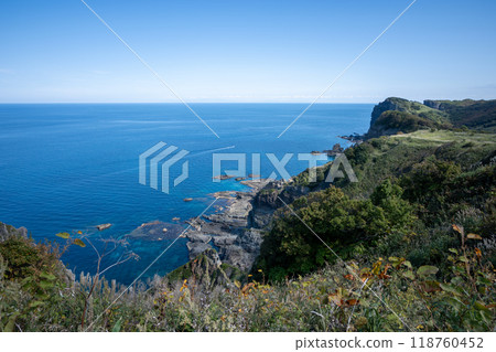 Shimowakezigo海岸 118760452