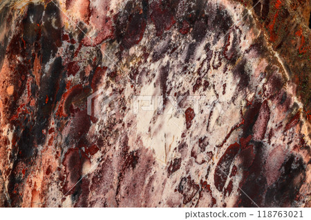 macro stone mineral jasper on black background macro stone mineral jasper on black background 118763021