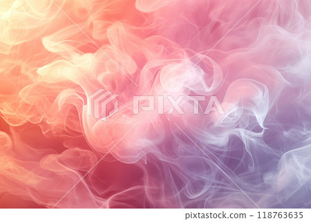 Abstract multicolored smoke background. 118763635