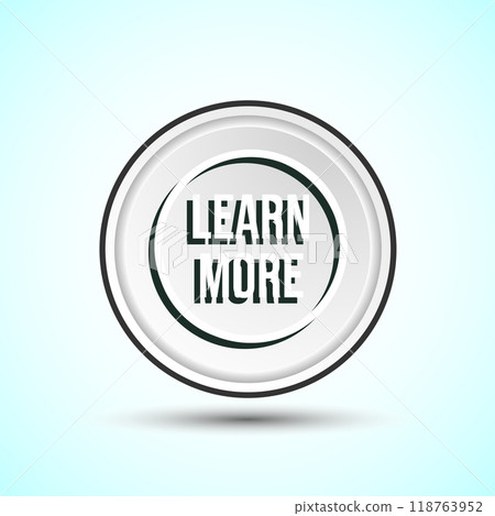 Learn More Icon Button Design Illustration 118763952