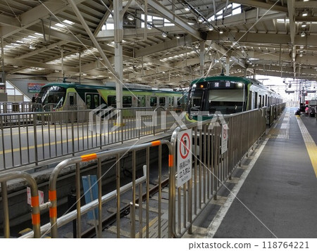 Onda Station, Akanedai, Aoba-ku, Yokohama, Kanagawa Prefecture, owned by Yokohama Minatomirai Railway, Tokyu Kodomo-no-Kuni Line, KD02 118764221