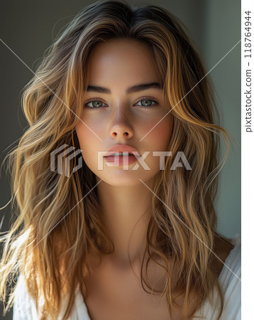 Portrait of a Model in Natural Light 118764944