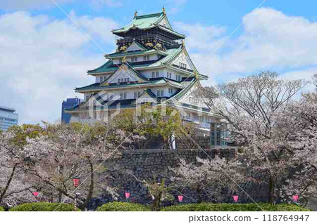 Osaka Castle castle tower 118764947