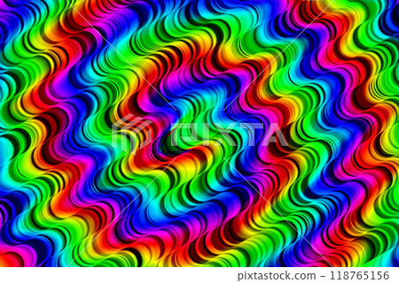 Ribbed, wavy, spiral background image. Bright, matte, complex, color image. Beautiful, bright background. Ribbed, wavy, spiral background image. Bright, matte, complex, color image. Beautiful, bright background. 118765156