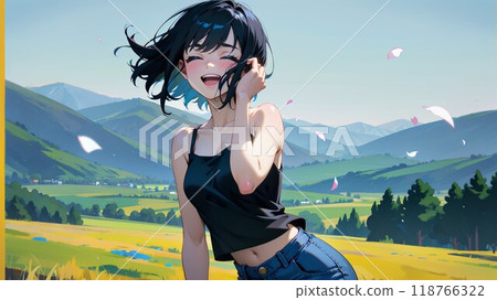 Plateau woman Plateau woman 118766322