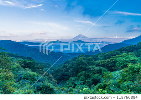 【神奈川縣】蘆之湖雲海以外的富士山 【神奈川縣】蘆之湖雲海以外的富士山 118766884