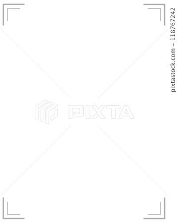 Camera frame style picture frame 118767242