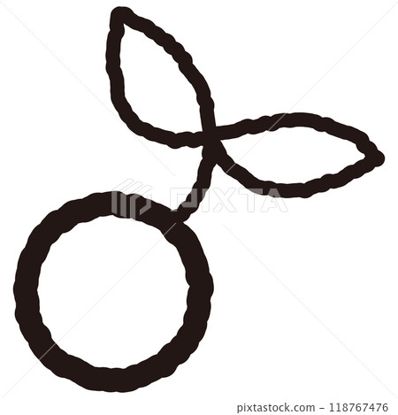 葉子和種子的插圖 118767476