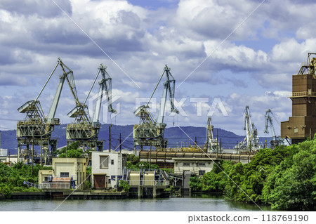 Mizushima Petrochemical Complex, Tokyo Steel, Kurashiki City, Okayama Prefecture 118769190