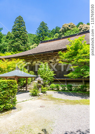 滋賀郡愛知郡愛莊町近江守護所創立的金剛林寺（江東三山）正殿（國寶） 118769580