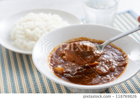 美味的鯖魚罐頭咖哩飯 118769826