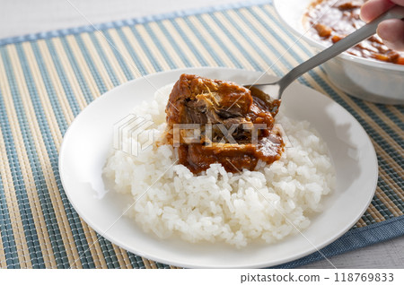 美味的鯖魚罐頭咖哩飯 118769833