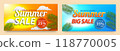summer theme sale banner 118770005