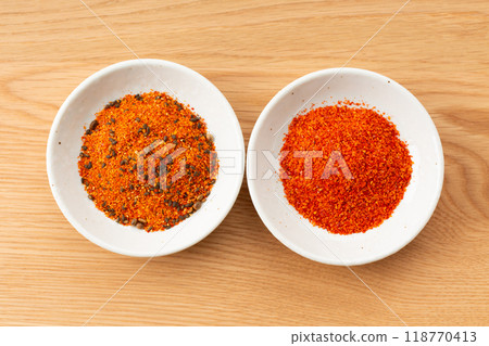 One-Chili辣椒和Shichiguto辣椒 118770413