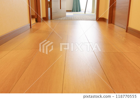 Beautiful and shining flooring Beautiful and shining flooring 118770555