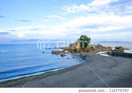 國家指定名勝天然紀念物弁天岩、纈川流風景 118770707