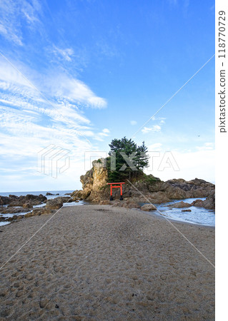 國家指定名勝天然紀念物弁天岩、纈川流風景 118770729